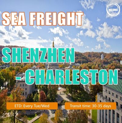 Marine Shipment From Shenzhen To Charleston