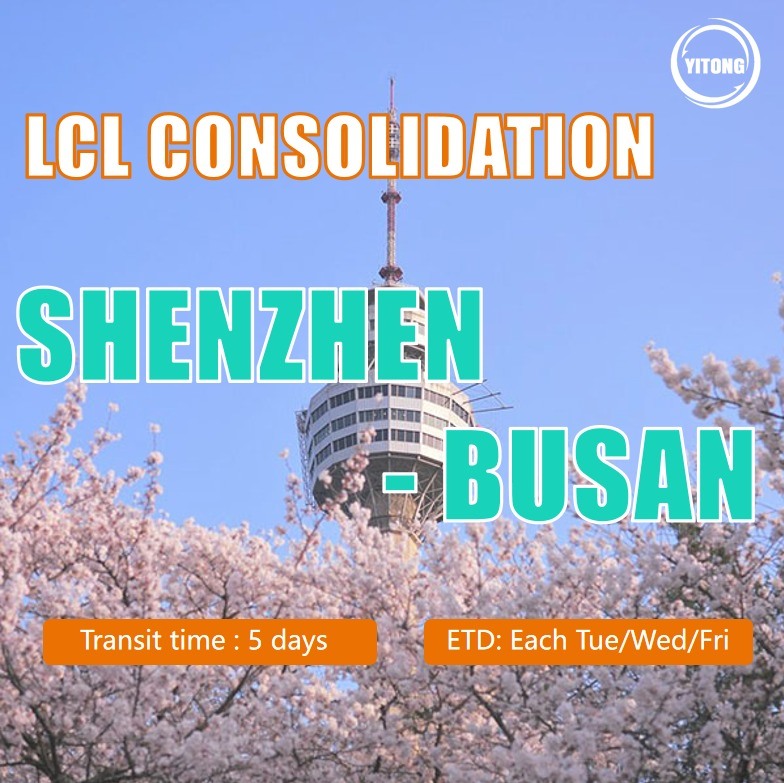 LCL logistics from shenzhen to
